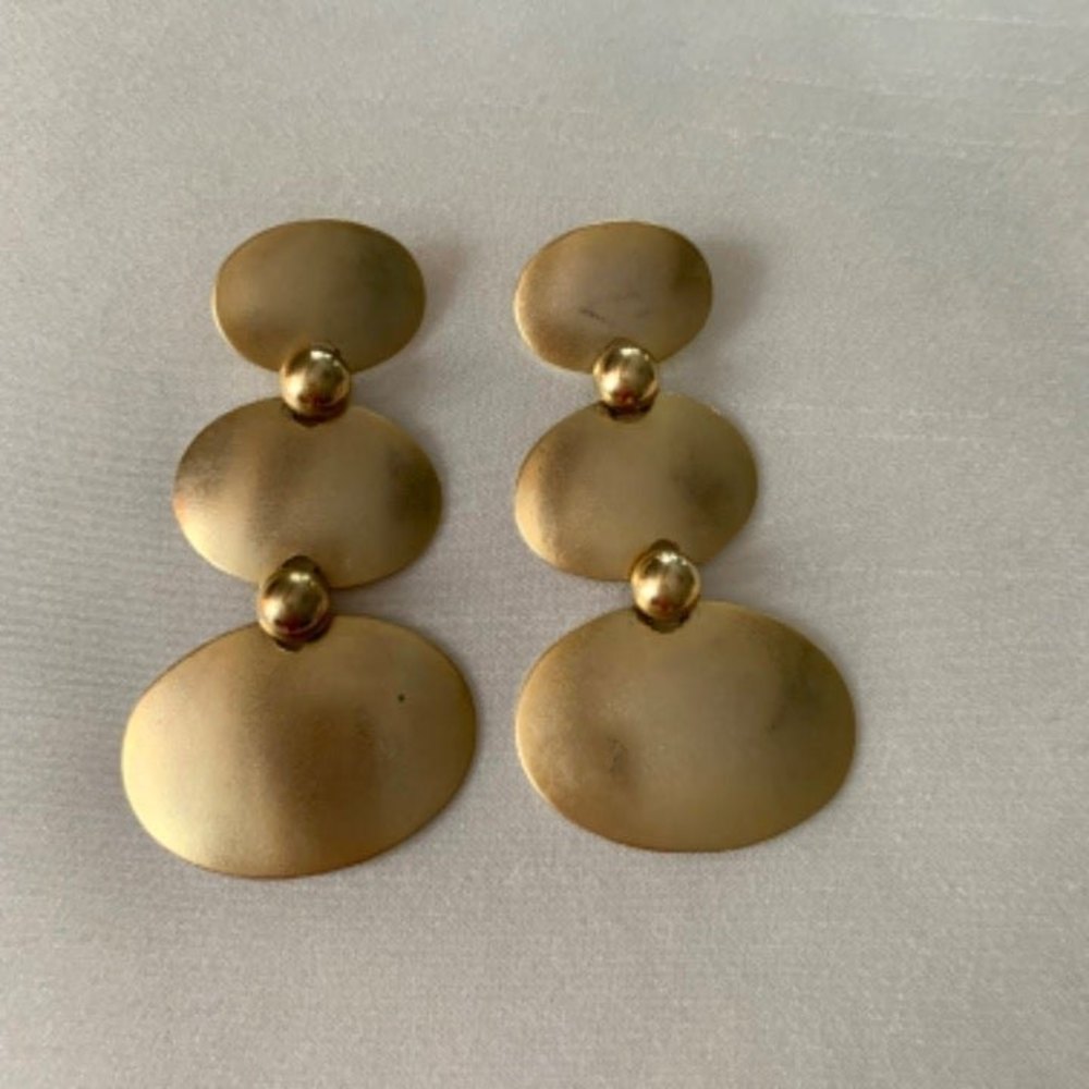80’s Vintage Runway Style Statement Earrings